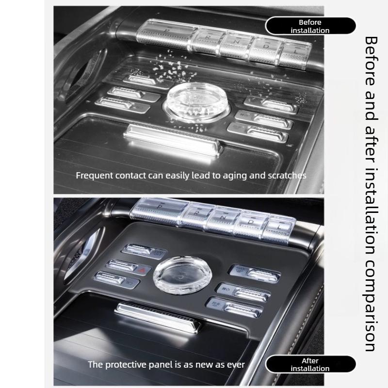 Central Control Panel Silicone Pad For Lincoln Nautilus Protective Pad Silicone Mat Car Interior Modification Accessories Tools