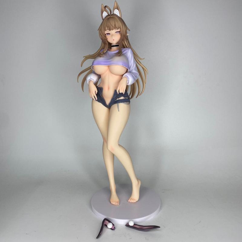 Elf Two-dimensional from Another World, Kirby Bunny Girl Figure, Anime Peripheral Beautiful Girl Doll Ornament
