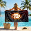 Galatasaray FC Print Quick Dry Beach Towel Microfiber Absorbent Portable Travel Swimming Towel
