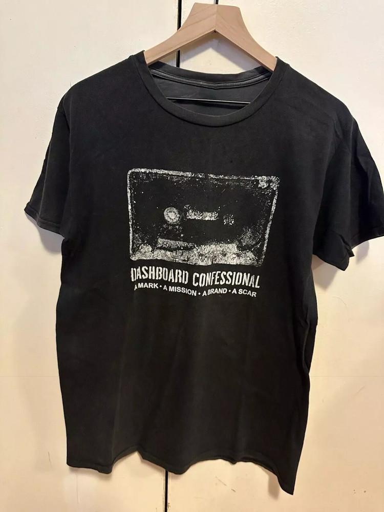 Dashboard Confessional Band A Mission  Full Size S-5XL Unisex T-Shirt XXXXL