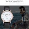 Business Watch Luxurious Casual Quartz Leather Lightly Embossed Leather Strap Mens Watch Suitable Gifts for Men