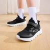 Anta Fashionable Versatile Non-Slip Breathable Low-Top Kids Running Shoes Kids sneaker Black White A12435567-10