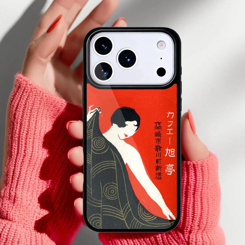 

Японские этикетки от спичечных коробков Чехол для телефона для iPhone 17 16 15 14 13 Pro Max Задняя крышка для 12 11 Pro Coque iPhone 13 Pro Max