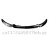 For 2008-2013 BMW 1 Series E82 E88 Bumper Canard Lip Splitter Body Kit Gloss Black Or Carbon Look Car Front Bumper Lip Splitter