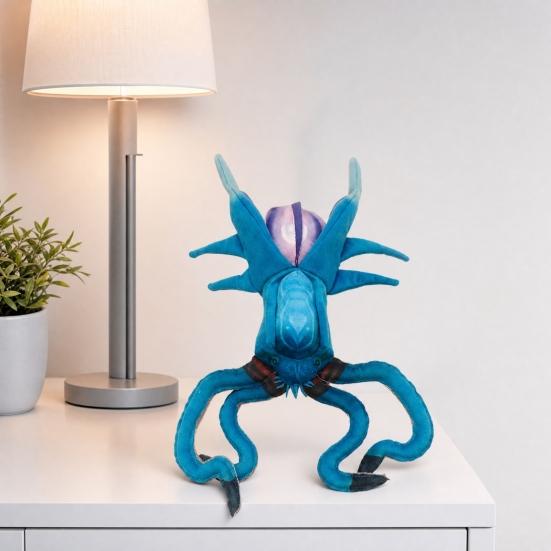 Soft Deep Sea Creature Plush Toy, Horror Game Inspired Stuffed Animal, Cute Ocean Doll for Bedroom Shelf, Collectible Gift for Fans