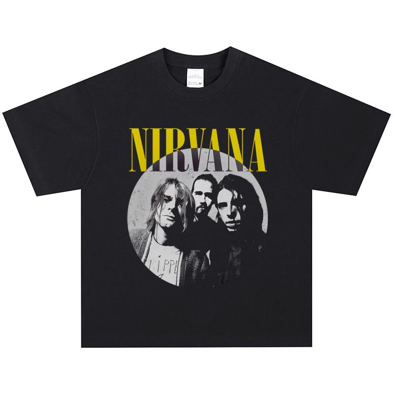 Nirvana T-Shirt, Soft Fabric Casual Daily Wear XL