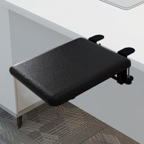 HARUMAKI Desk Extender Armrest, Leather, Waterproof, Soft, Ergonomic Armrest Cushion, Easy Installation, Foldable, Supports Desk Extension, Ideal for