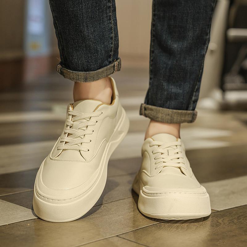 МодаМода Мужская Обувь для Тенниса Мужские Кроссовки на Шнуровке Удобная Кожаная — фото 5