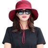 Damefisker Solhatt Menn Sommer UV-beskyttelse Bøttehatter Mesh Ventilert Utendørs Fottur Hagearbeid Strand Plenhatt
