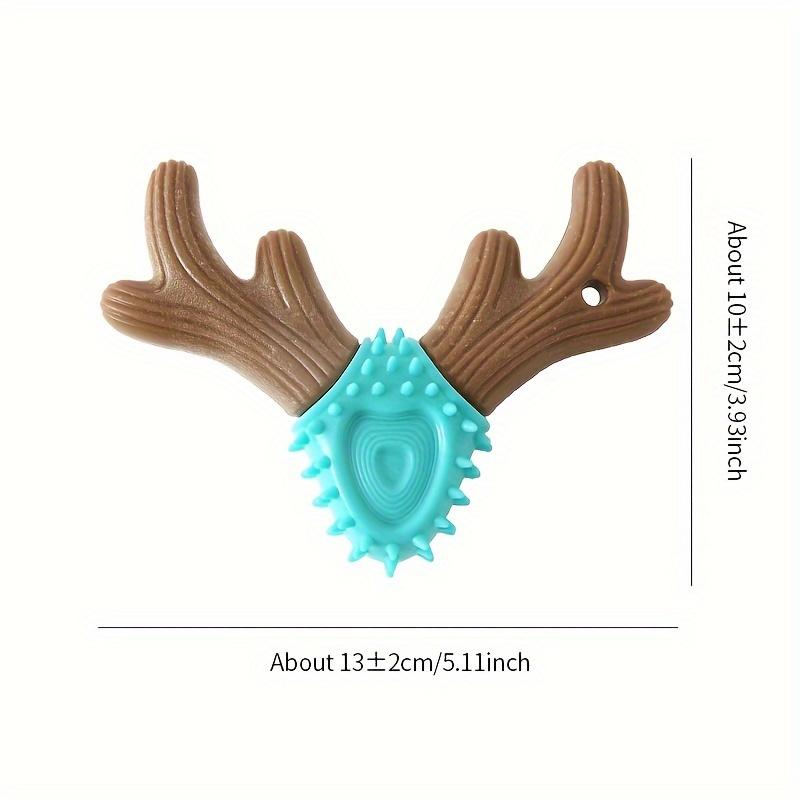 TPR Dog Chew Toy with Antler Design for Tough Teeth Grinding and Fun Play