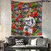 Portugal'S Fire Soccer Passion Ignites Threepiece Set 1 Duvet Cover 2 Pillowcase Without Core Christmas Birthday Gift
