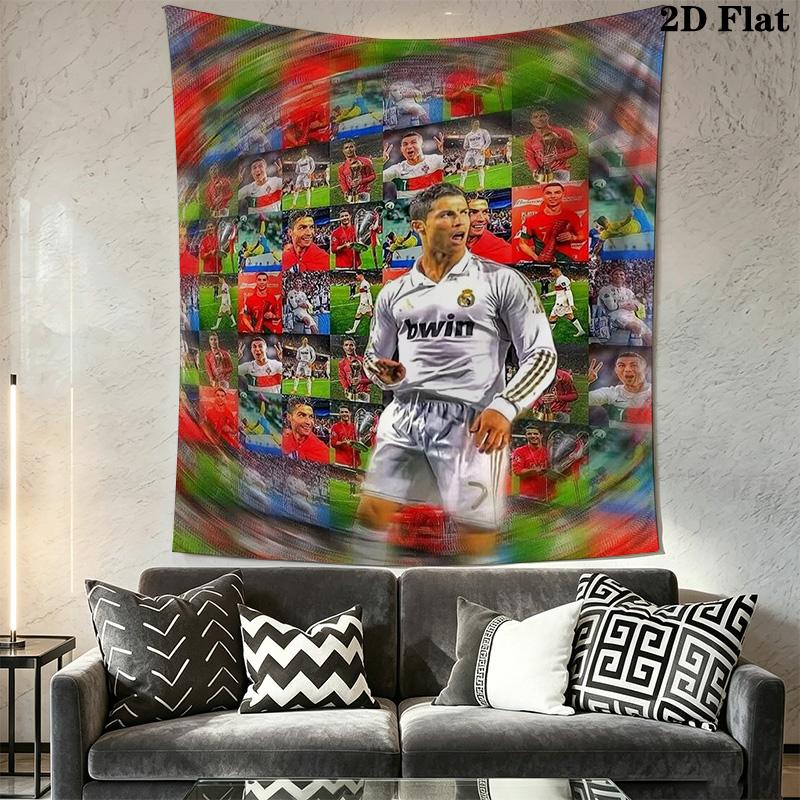 Portugal'S Fire Soccer Passion Ignites Threepiece Set 1 Duvet Cover 2 Pillowcase Without Core Christmas Birthday Gift
