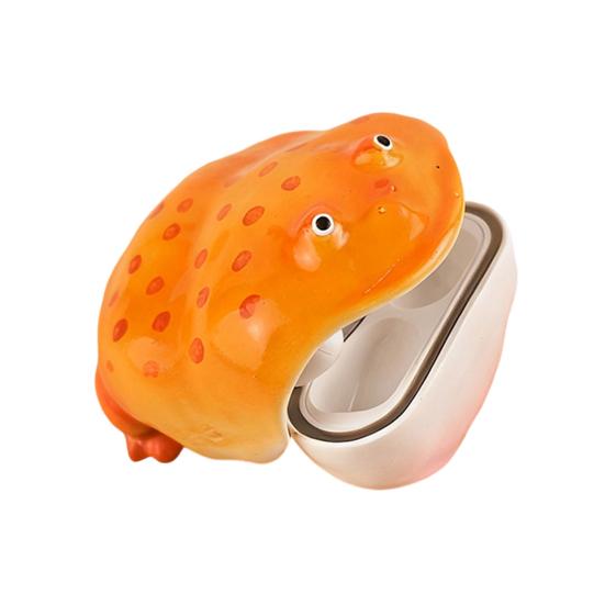 Protective Case for Air Pods Pro/Pro 2/Pro 3/Air Pods 4 Soft Anti-Scratch Drop Protection Ugly Frog Design Wireless Earphone Case