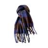 Classical Plaids Pattern Scarf Mohair Blend Long Scarf Warm Comfortable Neckwrap For Daily Outfit Winter Warmth