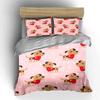Cartoon Dog Valentine'S Set Multiple Sizes Kid'S And Adults' Bedroom Exquisite 3Pc Bedding Set, Gift