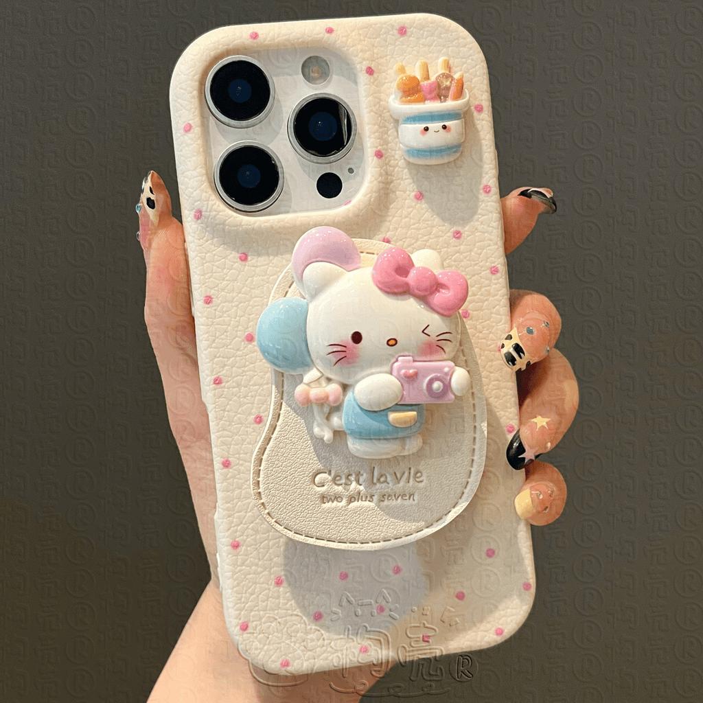 Pudding Dog Potato Stand Applicable To Apple 16 Promax Mobile Case IPhone 15pm New Model 14pro 13