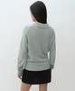 MUSINSA STANDARD WOMAN [Victoria Wool] Women'S Collared Knit [Mint Grey]