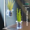 50Pcs Hydroponic Planting Basket Plant Planting Container Floating Turtle Planting Pots Fish Tank Planting Water Plant Cup