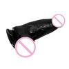 Extra-Large Realistic Silicone Dildo and Anal Fist Dilator Sex Toy for Women