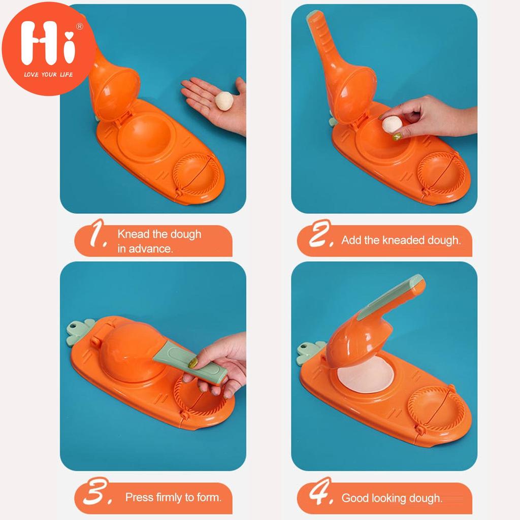 Hi Clean Easily Dumpling Skin Maker Hanging Hole Design Practical Artifact DIY