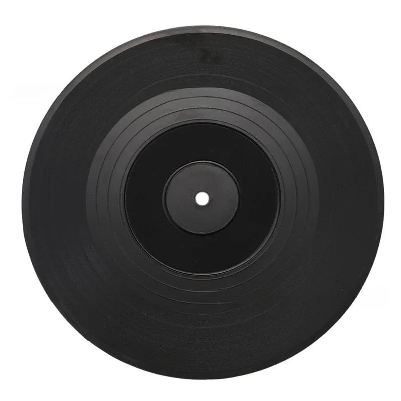 Sada 6 vinylových podložek Kreativní podložky pod nápoje Vinylová deska Hudební podložky se stojánkem na gramofonové desky Podložky pod desky