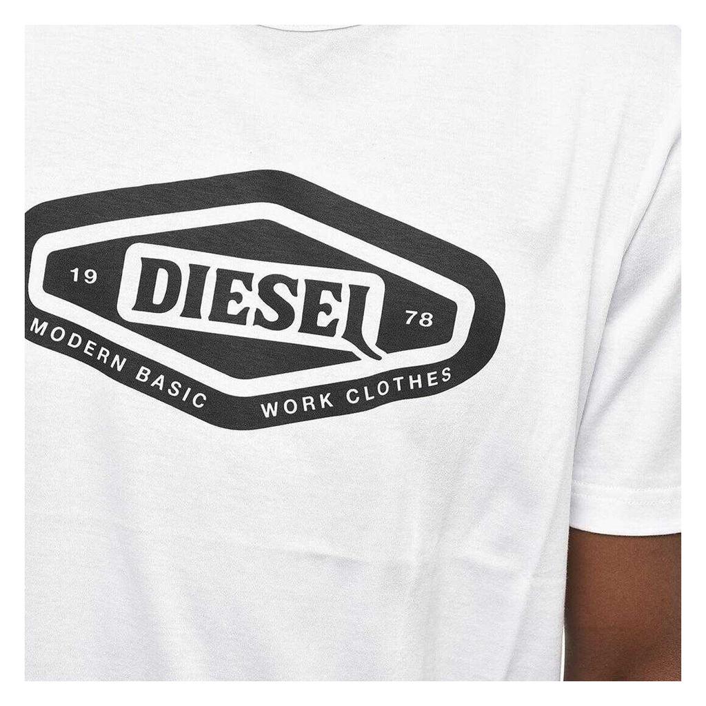 Diesel Herren Basic Logo T-Shirt
