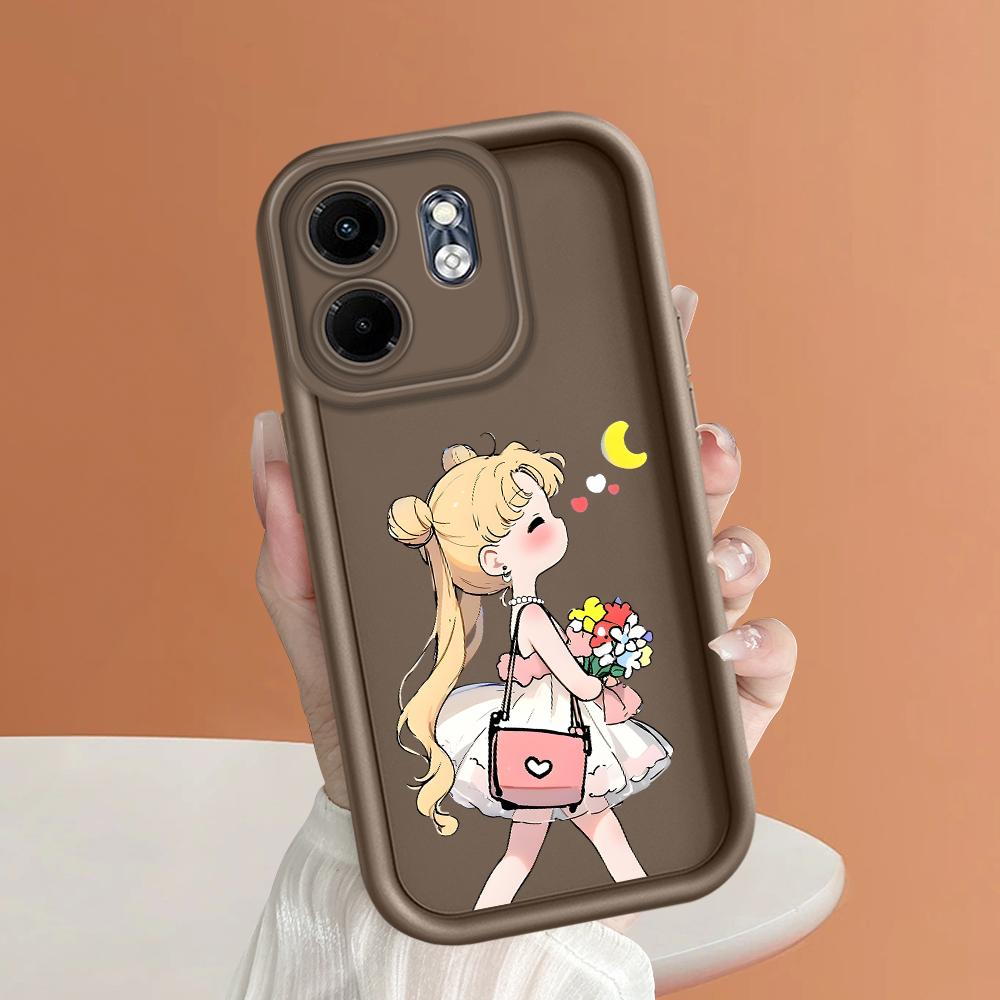 Měkký silikonový kryt na telefon Plný kryt Ochranné pouzdro odolné proti nárazům pro Huawei Honor Infinix Tecno iPhone Motorola Google