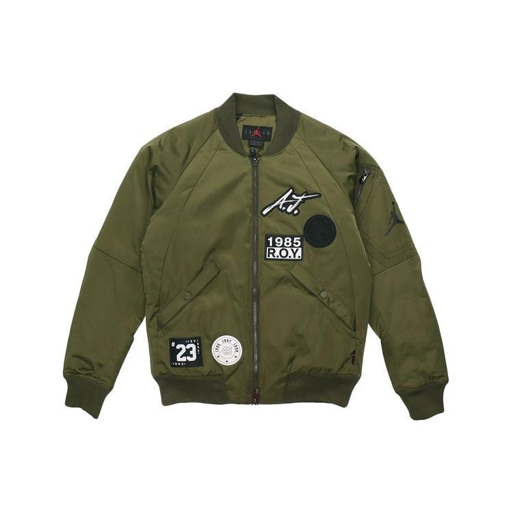 Air Jordan MA-1 Patch Logo Jacket Green Men s CK1358-395 S