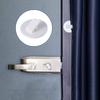 Pack of 10 Shower Splash Guards Clip Windproof Self Adhesive Shower Curtain Clip Bathroom Curtain Weight Clip Clamps
