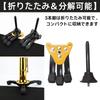 Youract Flute, Piccolo, Clarinet, Folding Instrument Stand, Oboe Stand, Storage, and Fixing, 3-Piece Set, Yellow