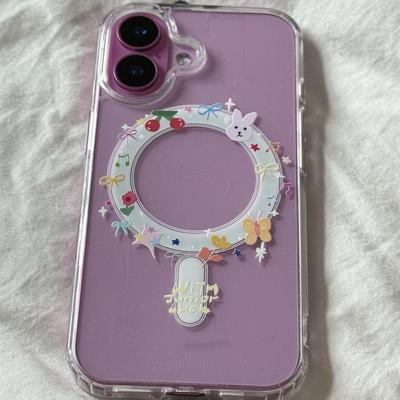 Funda Magnética para Teléfono con Soporte para Cabezal Magnético Apple Magsafe para Funda de Teléfono Vivo Funda de Silicona Líquida Ins
