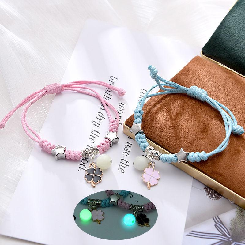 Luminous Friendship Bracelet - Trendy Korean Style for Students & Couples