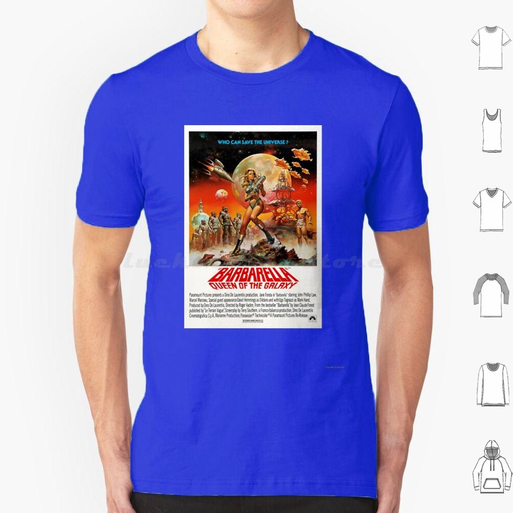 Barbarella  Queen Of The Galaxy T Shirt Men Women Kids 6xl Barbarella Camp Sci Fi Retro Cinema Movie Film Classic Colourful