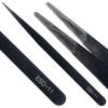 Set Of 10 Precision Tweezers In A Case