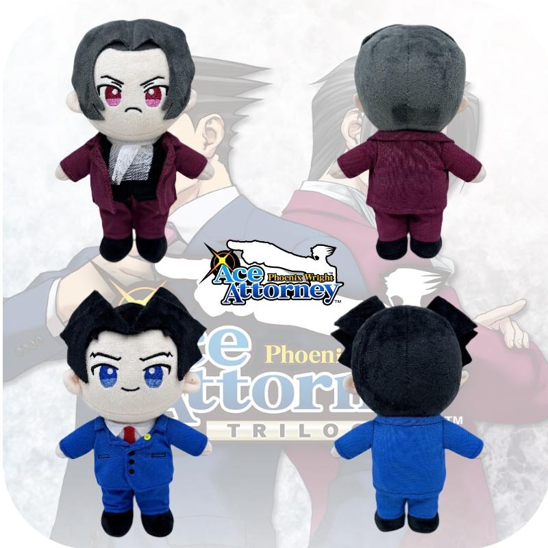 Ace Attorney Peluş Yumuşak Ve Sarılabilir Anime Hayranları İçin Mükemmel 24cm