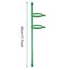 20Pcs Plant Supports Stakes Green Plant Sticks Support Potted Single Vine Stem Fixing Rod Holder Reusable Plant Anti Lodging