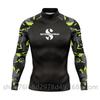 Mens UV Protection Rash Guard Long Sleeve Swim Shirt Snorkeling Diving Surfing Water Sports Quick Dry