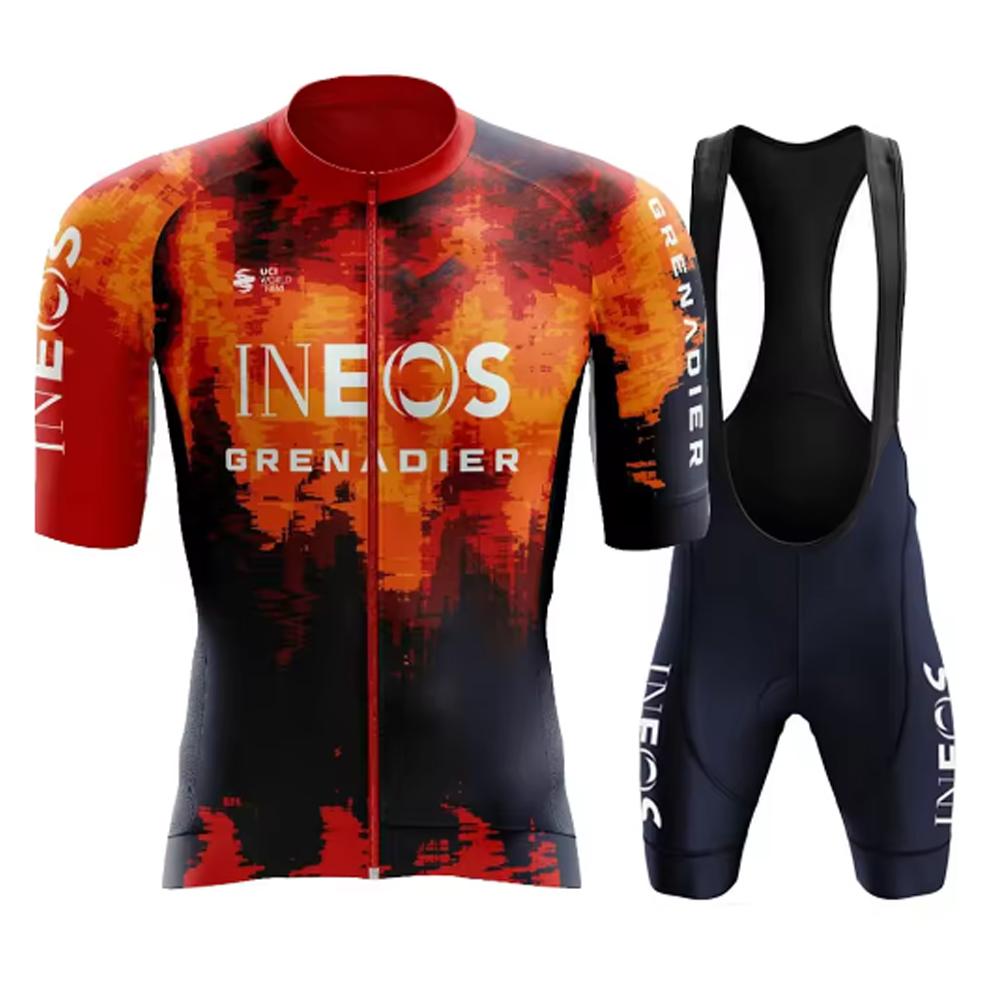 Cycling Set 2026 Summer Men's Cycling Jersey Short Sleeve Bicycle Outdoot Cycling Clothing Kit MTB Bike Wear Maillot Ciclismo