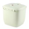 Rice Storage Container Large Capacity Airtight Sealed Kitchen Grain Dispenser Storage Bucket Green