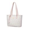 New Disney Winnie The Pooh Series PVC Tote Bag, Shopping Bag, Shoulder Bag Regular Women's Ecru/Pink DHF51737-C