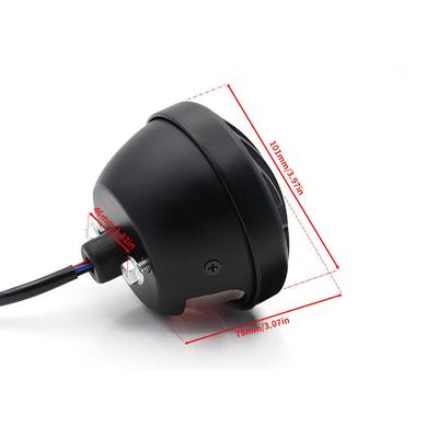 LED Round Motorcycle Tail Brake Light for Harley Bobber Chopper Scooters Motorcycle Accessories