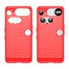 For Nothing Phone (3) 5G Case Protective Phone Cover Carbon Fiber Texture Brushed