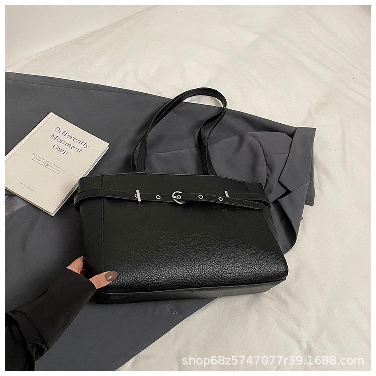 Premium Sense Large-capacity Bag Women's 2025 New Spring and Summer Commuting Versatile Shoulder Bag Fashionable Portable Tote Bag