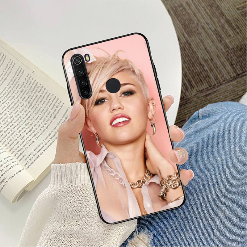 Miley Cyrus Phone Case For Redmi note 8Pro 8T 9 Redmi note 6pro 7 7A 6 6A 8 5plus note 9 pro case