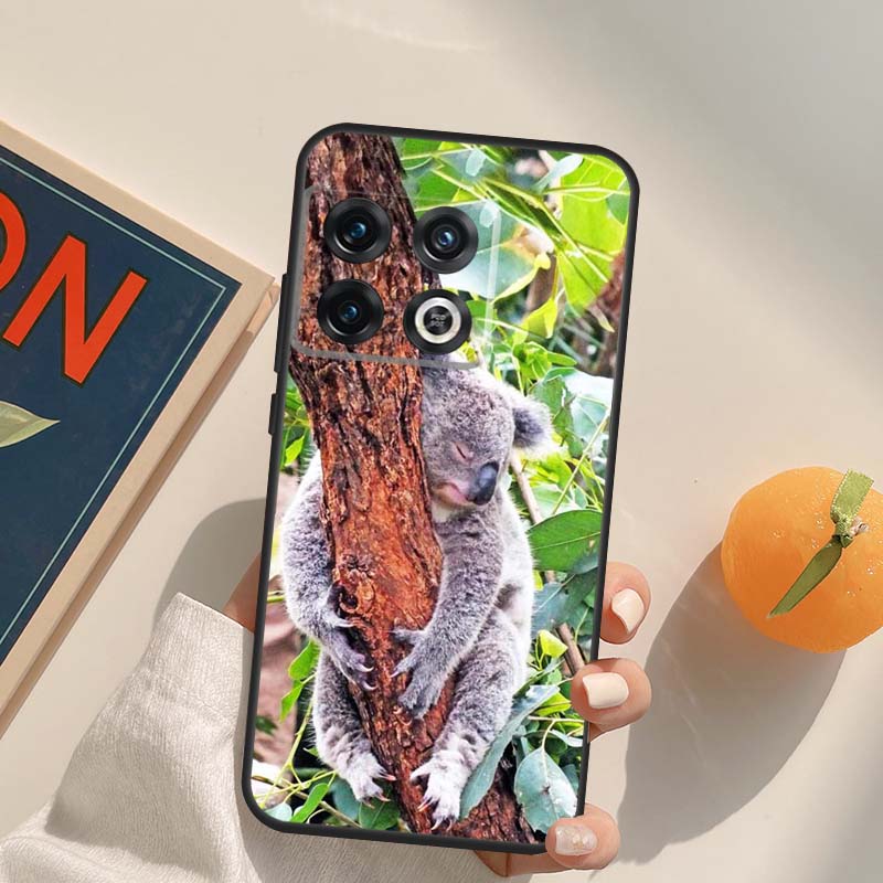 Australisches Koala-Case Für OnePlus 12R 13R 13T 10R 15 13 12 11 10T 8T Nord CE 4 3 2 Lite N20 N30 Nord 5 Hülle