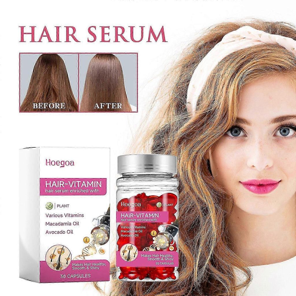 Revitalize Dry Damaged Hair - Strengthen, Shine & Smooth with Nourishing Serum (30pcs)