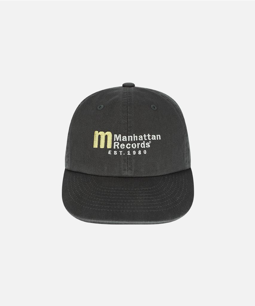 Maenhatanlekojeu Mr M Classic Logo Cap - Charcoal