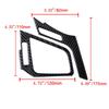 Real Carbon Fiber Interior Air Conditioner Trim For Honda Civic 10th 2016~2020*