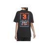 adidas Originalt HK-merke T-skjorte (Asia Dimensjonering) Svart Unisex Streetwear KA9725