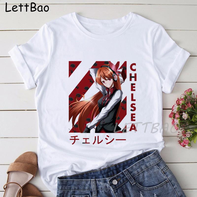 Akame Ga Kill T Shirt Akagame Ga Kill T Shirt Woman Short Sleeve Fashion Tee Shirt 3XL